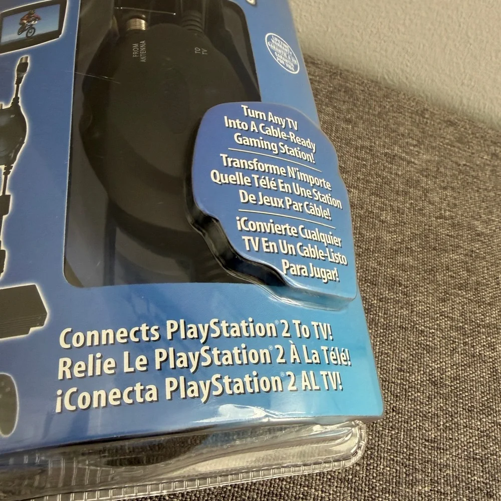 Intec RFU Adaptor For PlayStation 2 NEW SEALED 2003 Vintage Connect To TV Gaming
